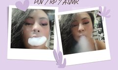 The Day After - Smoking 100s cork - POV - ASMR - RP