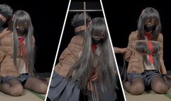 n1EMshibari Sakurajima Mai cos rope bondage part12