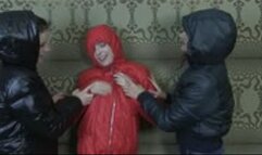 down jacket humiliation - mp4 1080p