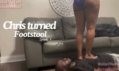 Chris Turned foot stool episode 6