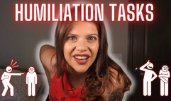 HUMILIATION TASKS