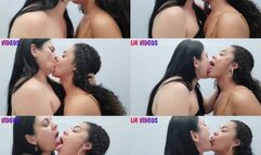 HOT KISSES ON THE BRUNETTE - MILF LETICIA MILLER & LAVINY BRUNETTE GIRL - EXCLUSIVE LM VIDEOS AUGUST 2024 - CLIP 3