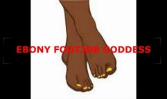 :) --> EBONY FOOTJOB Ep-2 - Full HD - White Boy Ebony Footjob Slave Training Ep-2