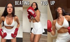 Beating you up POV boxing