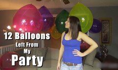 12 Balloons Left From My Party - REMASTERED - With Subtitles - Kylie Jacobs - MP4 1080p HD