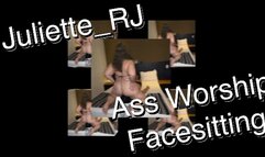 Juliette_RJ First Sexy Ass Worship Clip - FOR MOBILE DEVICES USERS - FACE SITTING - ASS WORSHIP - ORAL SEX - BBW FEET - ASS LICKING - ASS SNIFFING - BBW ASS - THICK & CURVY - ORGASM - FEMDOM