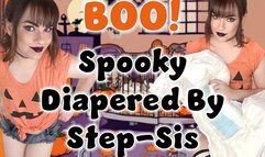 Boo! Spooky Diapered by Step Sis