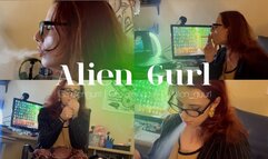 Chainsmoking in the Office: my colleague filmed me without my permission | Alien Girl