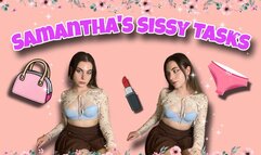 Samantha Orvilina's Sissy Tasks