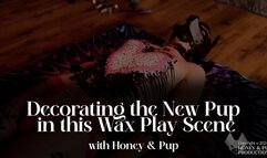 Slow Wax Play Scene with Pup Sam & No1 Pup