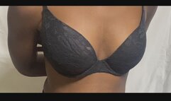 Black Bra Perkier Titties