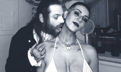 THE HUNGER OF NECKULA (b&w) with Skylar Calico