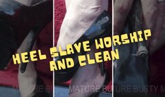 Heel Slave POV - Bow Down and Clean 720P