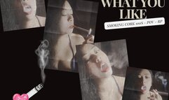 I Know What You Like- Smoking cork 100s -RP and POV - Audible