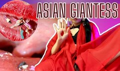 Asian Giantess - Demoness and Tiny People