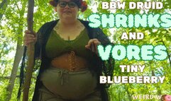 BBW Druid Shrinks and Vores Tiny Blueberry Adventurer - WMV