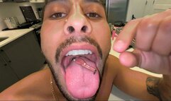 "Down My Throat U Go!" Latino Giant Swallows Loser