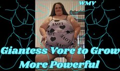 SSBBW Giantess Rachel Needs to Eat Everything and Everyone To Grow More Powerful WMV