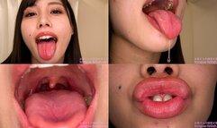 Mai Arisu - Erotic Long Tongue and Mouth Showing