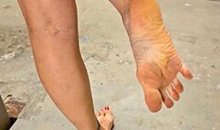 Dinka Doll's Dirty Feet and Feet Washing Teaser - 1080 HD WMV