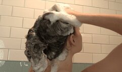 Sudsy Hair Washing Fun With Tyler Lynn (HD 1080p MP4)