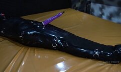 CREAMPIED doll in body bag