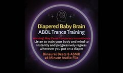 Diapered Baby Brain ABDL Trace Training Audio Session