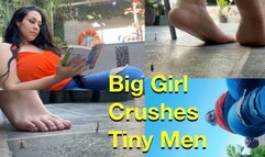 Big Girl Crushes Tiny Men 4K - Giantess Barbara