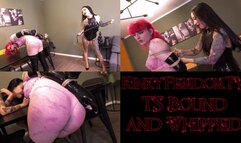 Mistress Youko Whipping a cute TS Girl 4K - sissy shemale corporal punishment