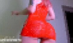 Red Dress Pixel Brat Tease and Denial Beta Safe