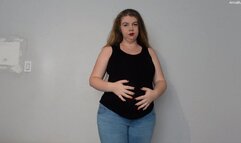 Pregnant Step-Sister Belly Teasing