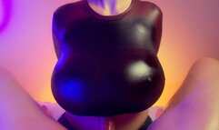 Bouncing Cherries On His Top! Latex Tittyfuck | LilyKoti