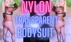 (56) NYLON TRANSPARENT BODYSUIT