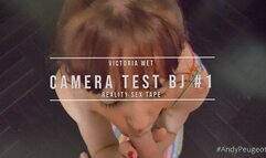 Cum Slut Victoria Wet POV Blowjob And Facial During Camera Testing