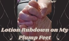 SSBBW Rachel's Toe Curling Delight: Lotion Rubdown on My Plump Feet WMV