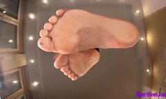 Soles Glass Tease - Barefoot - HD MP4