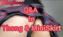 Q&A with MiniSkirt Tease