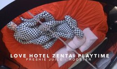 Love Hotel Zentai Playtime and Dryhumping!