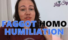 Faggot Homo Humiliation