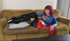 Evil Supergirl Melted after TRYING to Seduce you Pantyhose POV Foot Smell MP4 720