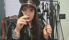 I will use you as my ashtray boy POV - [FHD MOV] | Mistress Karino