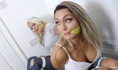 Beth, Jenna & Imogen in: Pesky Snoop Control: Hot Gagged Hoppers Grabbed Up & Dealt with Behind Closed Doors! (Bonus Cut)