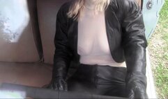 It Won't Start! 1965 Ranchero Cranking & Smoking in Leather & High Heels - HD 1080p mp4