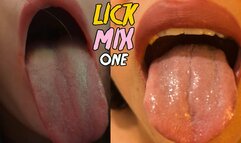 LICKING FETISH MIX ONE - POV FEMALE LICKING COMPILATION - SLIT RITUALS