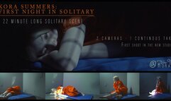 Prisoner Kora Summers Shackled In Solitary Confinement