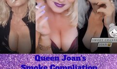 Queen Joan's smoke compensation - look at my many smoky faces