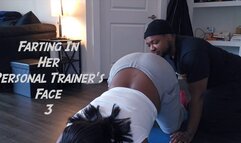 Farting In Her Personal Trainer's Face 3