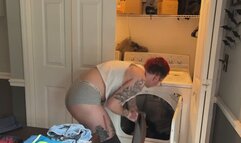 Accidentally Peeing My Panties While Doing Laundry