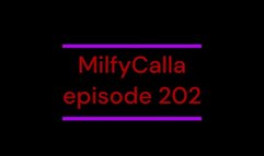 MilfyCalla- Deep blow-job while wearing fur Hooded Puffer Jackets 202