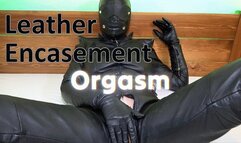 Leather Encasement Orgasm and Squirt